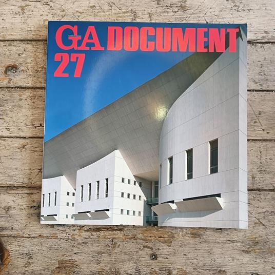 GA (Global Architecture) Document n° 27 (1990) - copertina