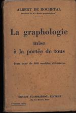 La Graphologie Mise A La Portee De Tours