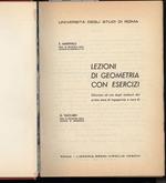 LEZIONI DI GEOMETRIA CON ESERCIZI-Edizione ad uso degli studenti del primo anno di ingegneria