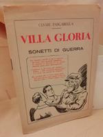 VILLA GLORIA sonetti di guerra