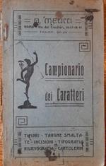 Campionario Dei Caratteri-A.Meucci