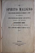 Lo Spirito Maligno(1862)