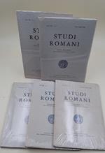 Studi Romani-Rivista bimestrale dell'Istituto di Studi Romani Anno VIII-5 numeri 1960