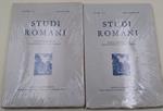 Studi Romani-Rivista trimestrale dell'istituto di SDtudi Romani- Anno XIII- 2 voll.1965