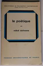 Le Poétique