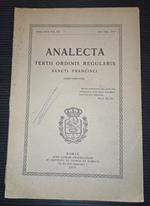 Analecta tertii ordinis regularis sancti francisci