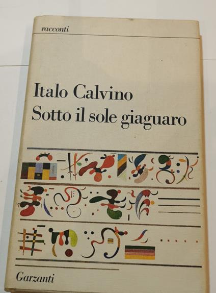 Sotto il sole giaguaro - Italo Calvino - copertina