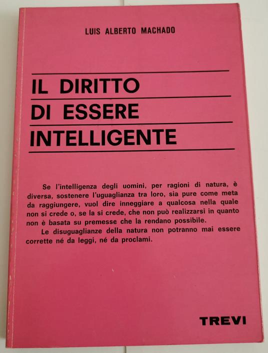 Il diritto di essere intelligente - copertina