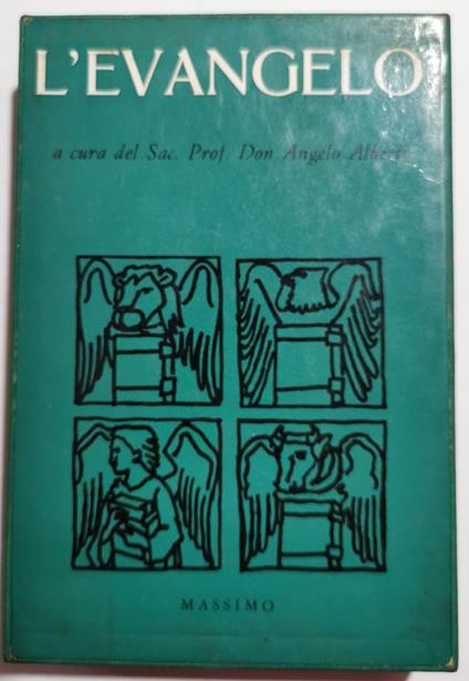 L' Evangelo -tradotto dai testi originali Concordanza e parafrasi - Dizionario dei quattro Evangeli - copertina