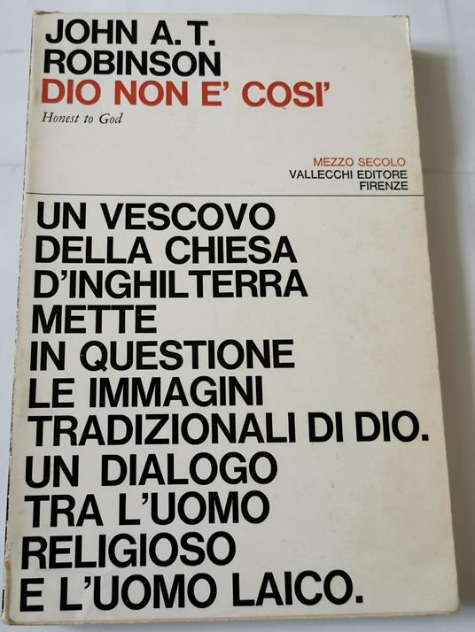 Dio non e' così - copertina