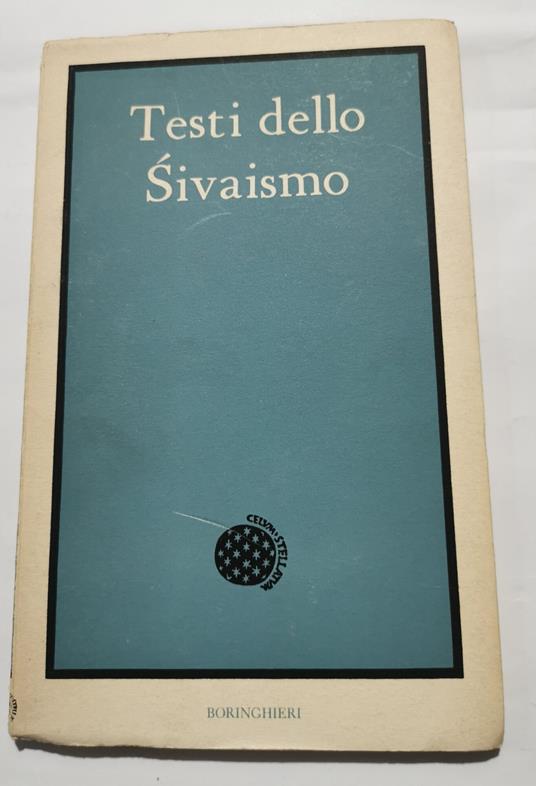 Testi dello Sivaismo - copertina