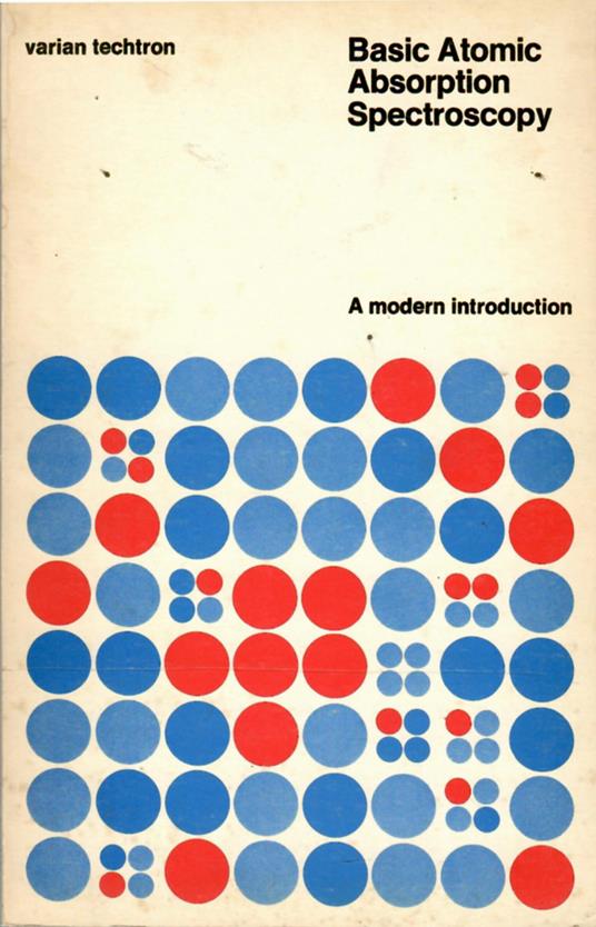 Basic Atomic Absorption Spectroscopy a Modern Introductiom - copertina