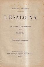 L' esalgina: sue proprietà e suo impiego nella terapeutica