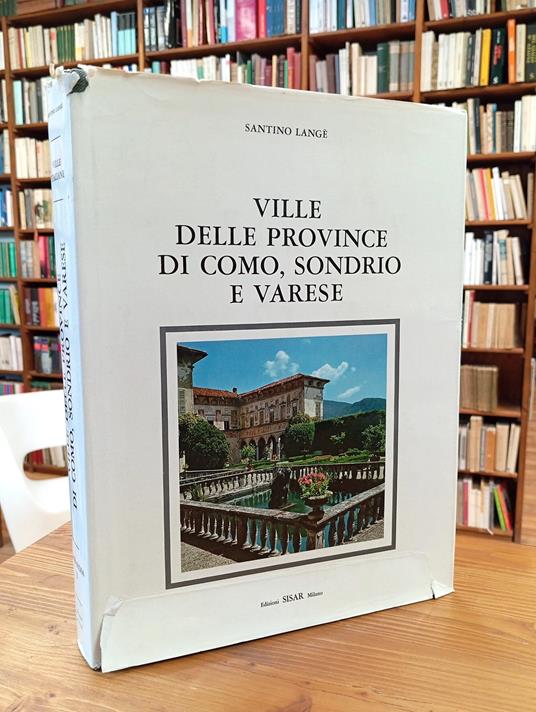 Ville delle province di Como, Sondrio e Varese - Santino Langè - copertina