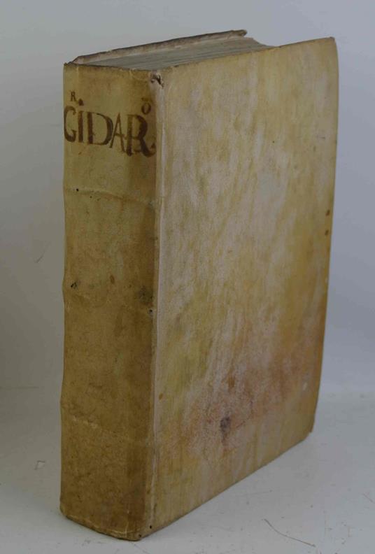 Libro delle Gride, Bandi et Ordini, fatti, e publicati nella città, e Stato di Milano Nel Governo dell'eminentiss. Sig Don Gil de Albornoz - copertina