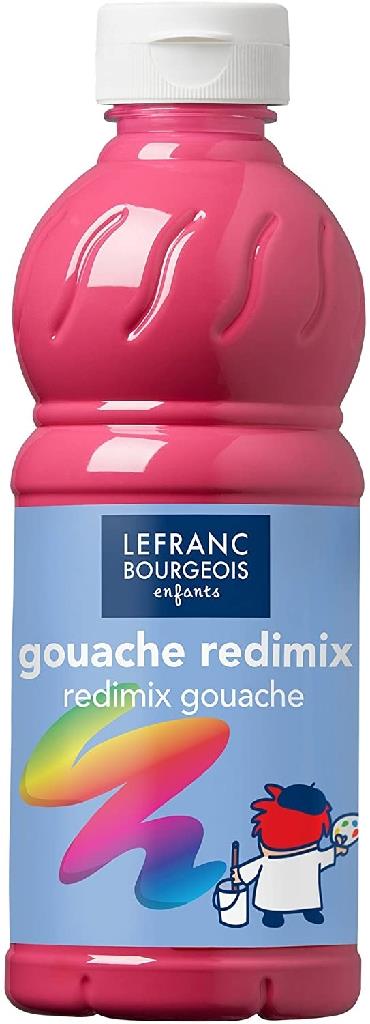 Tempera Liquida Lefranc Bourgeois Gouache Redimix 500 Ml – Rosa Tyrien