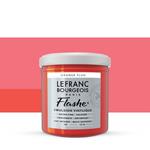 Acrilico Lefranc Flashe Colour 125ml -pot Fluorescent Orange