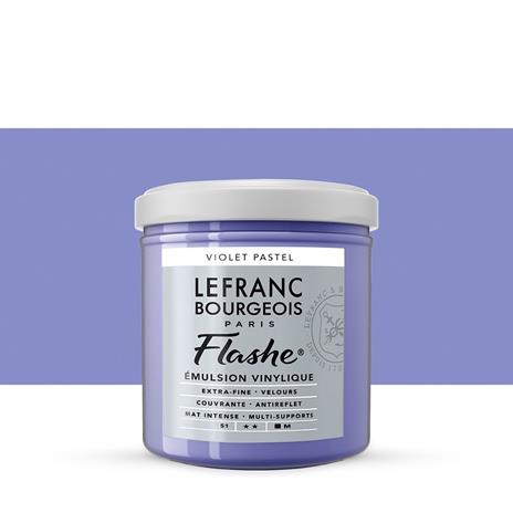 Acrilico Lefranc Flashe Colour 125ml -pot Pastel Violet