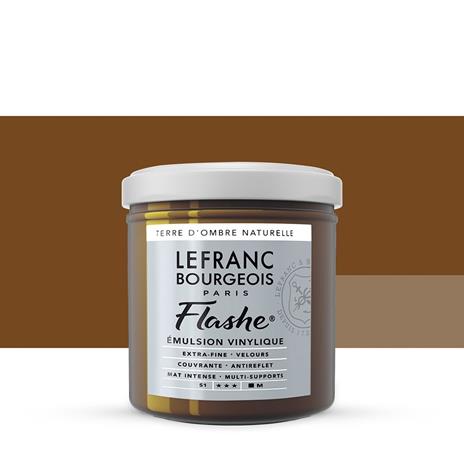 Acrilico Lefranc Flashe Colour 125ml -pot Raw Umber