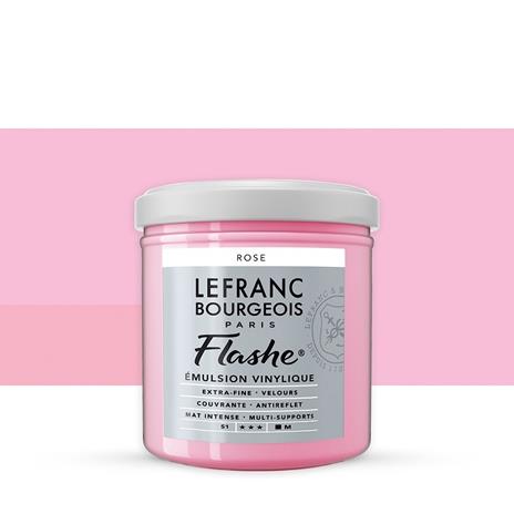 Acrilico Lefranc Flashe Colour 125ml -pot Rose