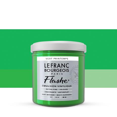 Acrilico Lefranc Flashe Colour 125ml -pot Spring Green