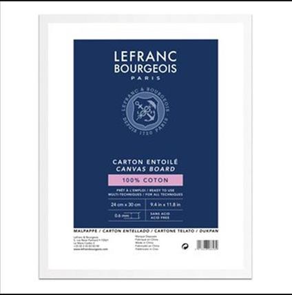 Lefranc Bourgeois Cartone Telato 24x30 cm