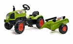 Trattore Claas Arion Con Rimorchio