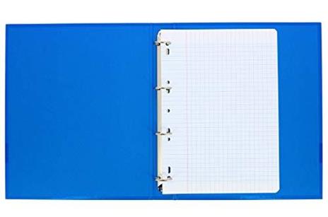 Oxford Scolaire fogli semplici perforati A4, 21 x 29,7 cm, 90 g, a quadretti grandi, 500 pagine - 3