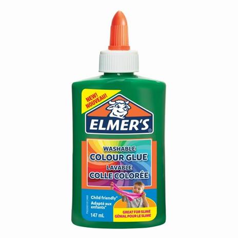 Elmer's Colla Liquida Colore VERDE OPACO. Flacone da 147 ml - 7