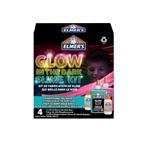 Elmer's Glow in the Dark Slime Kit, Il kit per slime include la colla Glow in the Dark di Elmer, Kit 4 Pezzi