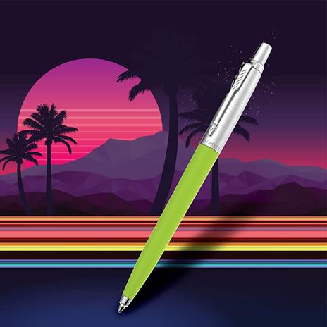 Penna Jotter 80' Retrowave - Blu Caraibi e Verde mela in Blister da 2 penne - 2