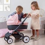 Smoby Passeggino Combinato per Bambole 3-in-1 Maxi-Cosi Rosa Chiaro