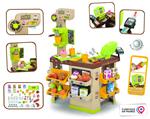 Smoby – roleplay coffee house, +3 anni, 57 accessori, macchina del caffè, registratore di cassa, h. 89 cm