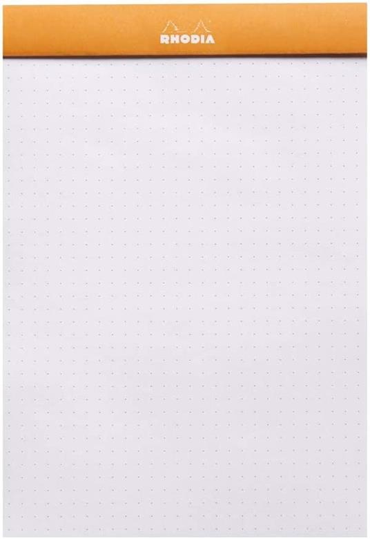 Blocco Rhodia 14.8x21 Cm 80 Gr 80 Fogli - 3