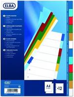 Divisori neutri Elba a 12 tacche A4 Maxi Plus