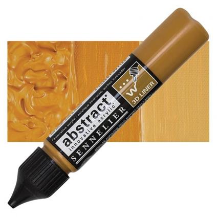 Pennarello Acrilico Abstract 3d Liner 27 Ml Giallo Ocra