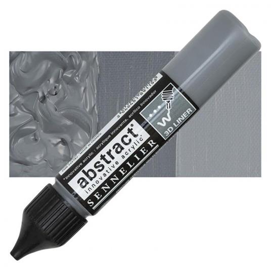 Pennarello Acrilico Abstract 3d Liner 27 Ml Grigio Neutro