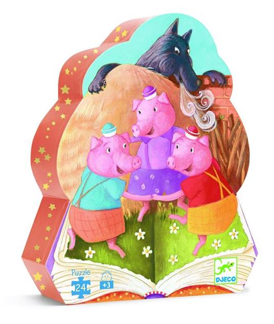 Puzzle - The 3 Little Pigs 24pz