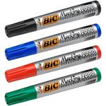 Marcatore permanente BIC Marking 2000 punta conica 4,95 mm – assortiti – conf. 4 pezzi – 8209112