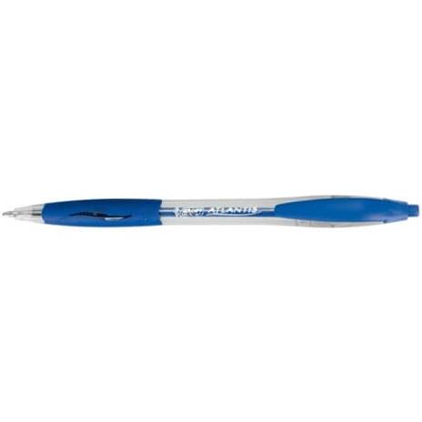 Penna a sfera a scatto Atlantis Classic NF M – blu