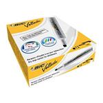 BIC Velleda 1791 evidenziatore 12 pz Punta smussata Nero