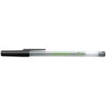 Penna a sfera Bic ECOlution Round Stic nero punta 1 mm