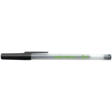 Penna a sfera Bic ECOlution Round Stic nero punta 1 mm - 2