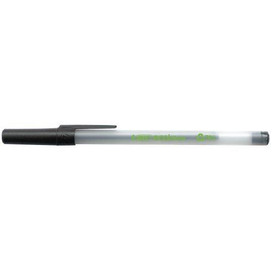 Penna a sfera Bic ECOlution Round Stic nero punta 1 mm - 2