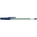 Penna a sfera Bic ECOlution Round Stic blu punta 1 mm