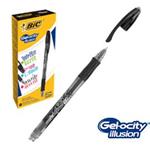 Penna Bic Gelocity Illusion Nero Bl.1+2 Refills