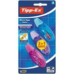 TIPP-EX Micro Tape Twist nastro di correzione Multicolore 8 m 3 pezzo(i)
