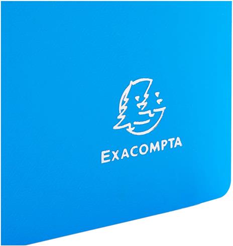 Exacompta Flexible - Portalistini, 24x32 cm 50 buste, Blu - 2