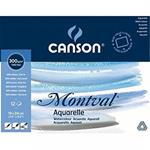 Canson Blocco Collato Montval 300 G/n2 Grana Fine 19x24 cm