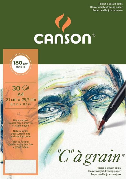 Canson - C à Grain, carta da disegno in fogli